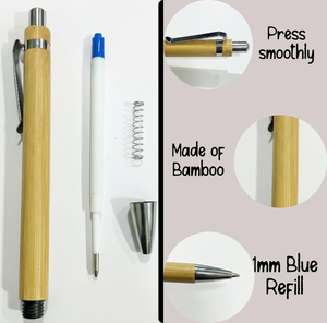 Bolígrafos de Bambú Ecológicos Promocionales de Alta Calidad con Logotipo Personalizado a Bajo Precio - Product Image 4