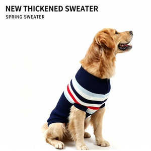 Maglione Natalizio Classico Caldo e Morbido per Cani di Taglia Grande, Cappotto Lavorato a Maglia per Autunno e Inverno - Product Image 6