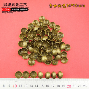 Antique Style Bronze Decorative Door <b>Nails</b> 14x10mm Large Headed Tacks For Wooden Box - Product Image 2