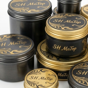 Boîtes en aluminium pour épices en poudre de qualité alimentaire, chili, cumin, 100 ml, 110 ml, contenants personnalisés pour épices en poudre - Product Image 3