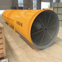 Ventilateur axial anti-explosion pour tunnel souterrain, mine, chemin de fer, évacuation des fumées et des incendies, avec pales en fonte, électrique, OEM/ODM
