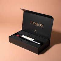 Boîtes d'Emballage Rigides en Carton Noir Mat de Luxe Personnalisées JoyBox Factory pour Bouteilles de Liqueur, Vin Rouge et Cadeaux en Verre