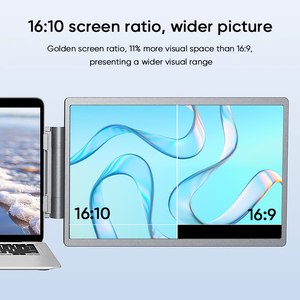 Prolongateur d'écran d'ordinateur <span class=keywords><strong>portable</strong></span>, écran double/triple écran ultra-mince FHD IPS de 14 pouces, moniteur <span class=keywords><strong>portable</strong></span> HDMI/USB-C Plug-Play pour ordinateur <span class=keywords><strong>portable</strong></span> - Product Image 4