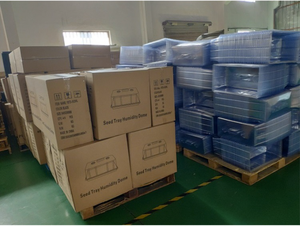 Bandeja <span class=keywords><strong>de</strong></span> inicio <span class=keywords><strong>de</strong></span> semillas <span class=keywords><strong>de</strong></span> plántulas <span class=keywords><strong>de</strong></span> germinación <span class=keywords><strong>de</strong></span> horticultura 1020 <span class=keywords><strong>de</strong></span> plástico resistente con cúpula <span class=keywords><strong>de</strong></span> humedad <span class=keywords><strong>de</strong></span> tapa - Product Image 6