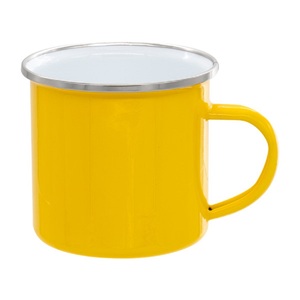 Mini taza de esmalte de sublimación recubierta de 350ml con borde plateado Diseño lindo Taza apta para lavavajillas para ocasiones de Graduación - Product Image 6