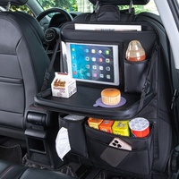 Sac de rangement pour dossier de siège de voiture, sac suspendu, petite table arrière pour siège de voiture, étagère pour tablette, boîte magique pour utilisation en voiture