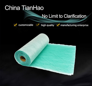 Filtro de <span class=keywords><strong>Fieltro</strong></span> de Fibra de Vidrio para Cabina de Pintura, Filtro de Fibra de Vidrio para Pintura en Aerosol, Rollo de Material Filtrante para Niebla de Pintura - Product Image 6