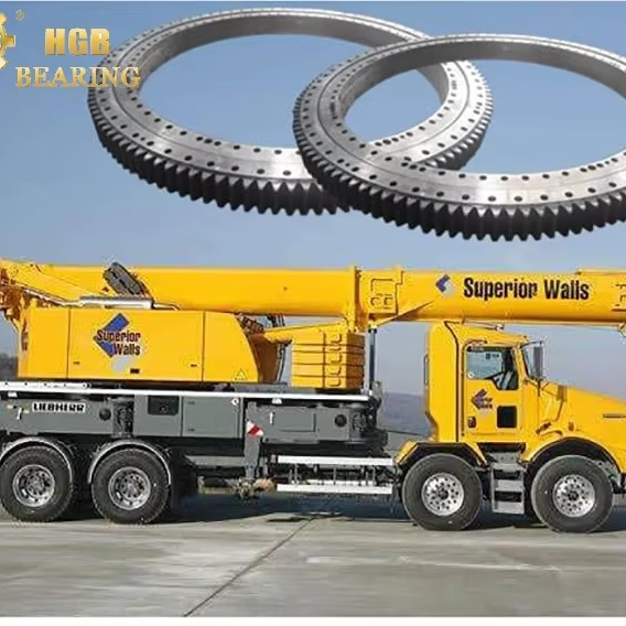 Customized Slewing Gear Bearing Carburizing and