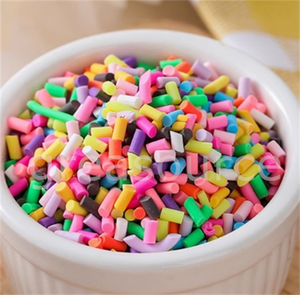 Resina de Hadas DIY, 500g, Colores Arcoíris, Granos Cortos, Decoración para Pasteles, Dulce, Reutilizable, Manualidades, Slime, Arte, Postres - Product Image 4