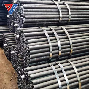 Труба из углеродистой стали ASTM A53 GrB EN10210 S355J2H OD 323 мм Толстая стена API 5L сварная круглая черная труба - Product Image 3