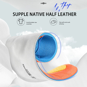 Solette in Vera Pelle di Alta Qualità, in Pelle Bovina, per Primavera/Estate, Anti-Odore, Assorbenti, in <span class=keywords><strong>Memory</strong></span> Foam, Comode, per Piedi Non Stanchi - Product Image 5