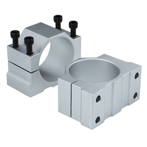 Support de moteur en alliage d'aluminium avec siège fixe et cerceau de maintien 52 mm, bloc-coussinet à boulon M6 pour gravure CNC - Product Image 1