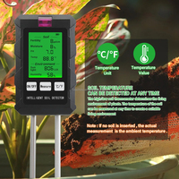 Mètre de Sol Numérique 6-en-1 2025 Mesure PH Fertilité Température Humidité Environnementale Léger Prix Usine