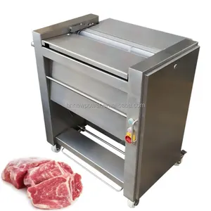 Automatic commercial beef tongue lamb chicken leg removing machine sirloin tenderloin steak chops fascia peeler for sale