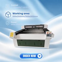 Produits très demandés : Machine de gravure laser CO2 1325 pour MDF, bois, caoutchouc, papier avec prise en charge DST, DXF, LAS