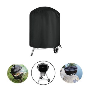 <span class=keywords><strong>Housse</strong></span> <span class=keywords><strong>de</strong></span> barbecue robuste et imperméable en Oxford pour barbecue à charbon <span class=keywords><strong>de</strong></span> bois <span class=keywords><strong>de</strong></span> 22 pouces pour l'extérieur - Product Image 1