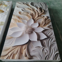 Panneau mural décoratif en PVC artificiel imperméable de 1220x2440 mm, 3 mm d'épaisseur, imitation marbre, revêtement mural intérieur, prix d'usine