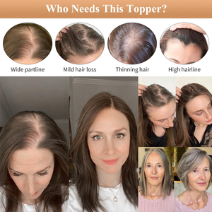 <span class=keywords><strong>Hiot</strong></span> #613 Blanco Barato Mono Top Mujeres Bang Topper cabello humano Natural Rusia Mujeres Cabello humano real Fino Transpirable Rubio Toppers - Product Image 4