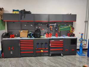 2024 Ông Chủ tuyệt vời đa chức năng hội thảo nhà để xe bàn làm việc tùy chỉnh OEM đa kết hợp cơ khí nặng bàn làm việc - Product Image 2