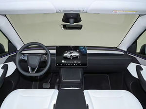 2025 Nueva versión Tesla modelo Y SUV dirección izquierda rojo 719km de larga duración tracción en todas las ruedas gran oferta nueva liberación de vehículo de energía - Product Image 5