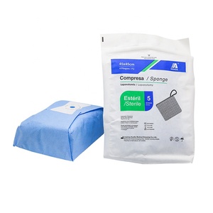 Chất lượng tốt khử trùng + Lap + Bọt biển bụng bọt biển 45*45 - Product Image 6