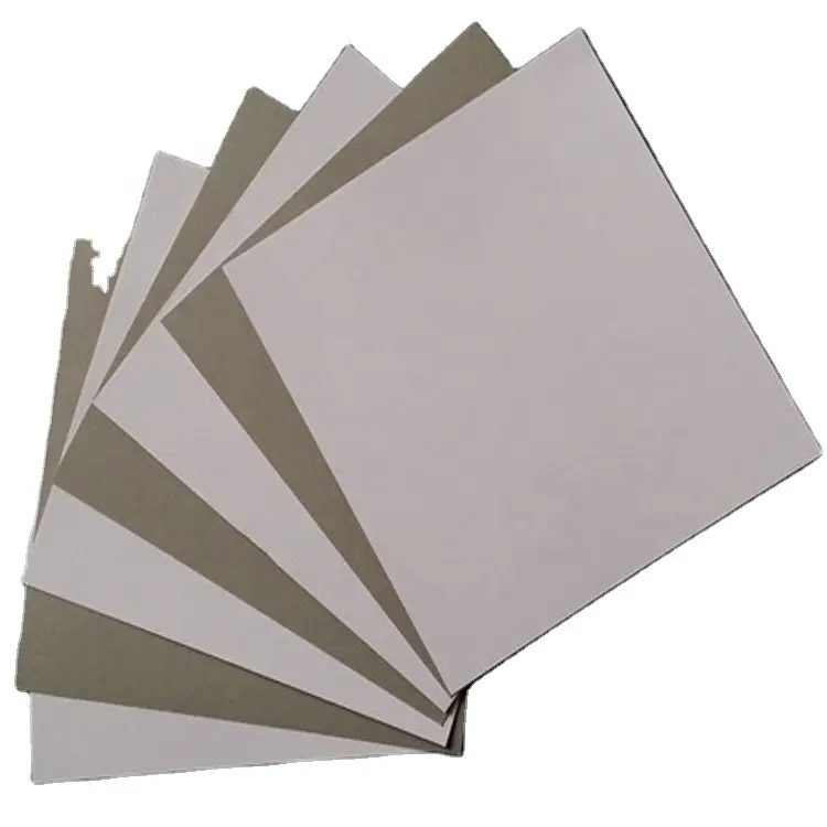 one side coated grey back duplex board paper board 180gsm 230gsm factory