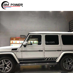 สติกเกอร์ติด W463รถยนต์ Mercedes G Class 1990 2018/G63/G65ประตูด้านข้างอุปกรณ์ตกแต่งภายนอกฝาครอบ PP แบบถอดได้ - Product Image 6