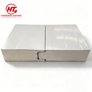 Panneau sandwich PU pour congélateur et réfrigérateur, isolation en <span class=keywords><strong>mousse</strong></span> de <span class=keywords><strong>polyuréthane</strong></span>, service OEM de personnalisation couleur et taille - Product Image 1