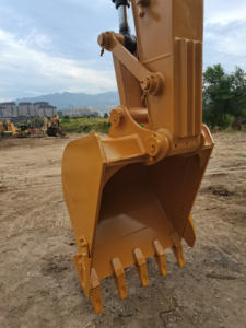 Excavatrice hydraulique à chenilles fine bon marché d'occasion de haute qualité Caterpillar CAT320D avec moteur principal et PLC à vendre - Product Image 5