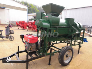 Equipo Agrícola Portátil Resistente |   Trilladora de Granos Móvil para Operaciones de Descascarillado de Cultivos en Campo - Product Image 3