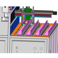 Machine de collage automatique pour modules de batterie à noyau alvéolaire en aluminium, ampoules LED et fabricants de notebooks (pour CD)
