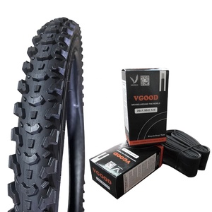 Pneus de vélo de montagne de <span class=keywords><strong>20</strong></span> <span class=keywords><strong>pouces</strong></span> de haute qualité <span class=keywords><strong>pneu</strong></span> de voyage tout-terrain cyclisme chambre à air pièces de vélo - Product Image 2