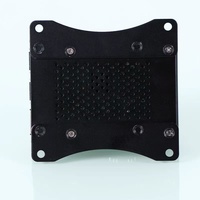 Boîtier de carte mère Raspberry Pi - Châssis de refroidissement en alliage d'aluminium de 2e/3e génération de type B+, boîte anti-poussière, accessoires