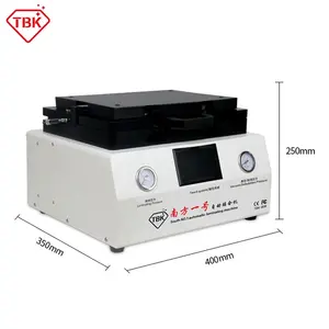 Machine de plastification sous vide Oca TBK 2022 2 en 1 pour téléphone portable, Machine à enlever les bulles avec écran LCD de 12 pouces, tendance 808