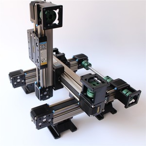 Plateforme de mouvement à trois axes Mjunit <span class=keywords><strong>avec</strong></span> revêtement adhésif XYZ, module de table coulissante de précision à <span class=keywords><strong>portique</strong></span>, longueur personnalisable, pour pulvérisation - Product Image 5
