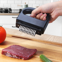Machine à hacher la viande Pine, 48 broches, perforateur de tendons, pour usage domestique, pour viande de porc, en métal et PP, outils à viande, accessoires de cuisine