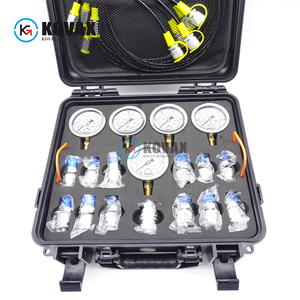 Kit di Test della pressione idraulica dell'escavatore modello per uso generale Kit manometro idraulico - Product Image 2