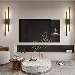 Nordic <b>LED</b> Wall Lamp Modern Minimalist Touch Control Dimmable Warm White Metal Acrylic Transparent Shade High CRI 80 - Product Image 4