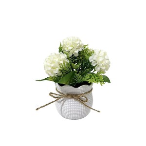 Bonsai Artificiale Semisferico di Crisantemo Selvatico Fatto a Mano, in Plastica e Schiuma, per Decorazione Giardino e Casa, Elemento Paesaggistico - Product Image 5
