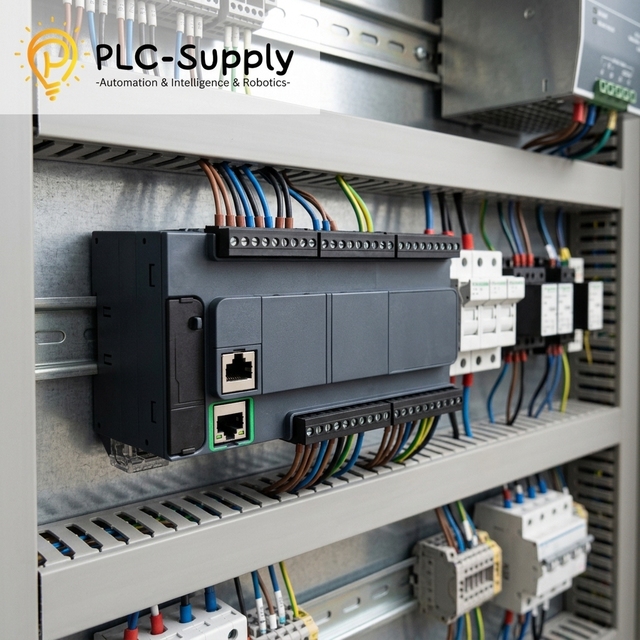 Industrial Plc Controller 40 I/o Ethernet Tm221ce40t M221 for Factory Automation 24v Dc 24 Inputs 16 Transistor Outputs Source M