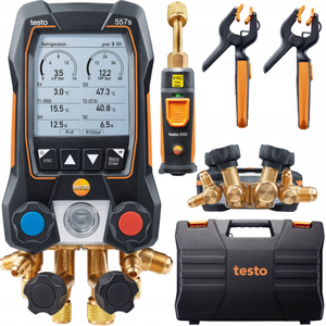 Manomètres de climatisation Testo 550S 557S, manomètres numériques intelligents pour réfrigérant, manomètres de collecteur, en stock - Product Image 4