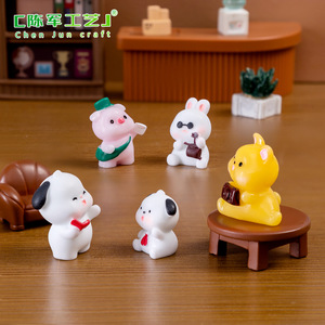 ตุ๊กตาสัตว์น่ารักชุนจุน บลายด์บ็อกซ์ ของตกแต่งสวนบ้าน ของเล่นจิ๋วขายดี - Product Image 4