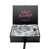 Boîtes d'emballage en carton personnalisées de luxe éco-créatives pour parfum, chaussures pour cheveux, perruque, soins de la peau, brillant à lèvres, vêtements, papier magnétique UV