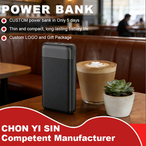 La plateforme grand public la plus populaire actuellement : Batterie externe portable 10000 mAh avec charge rapide PD22.5W et double sortie USB pour l'extérieur - Product Image 1
