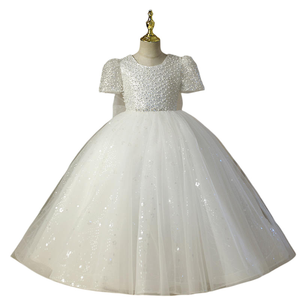 Order Online White Pearl Short Dress Elegant Open Back Design | Alibaba.com