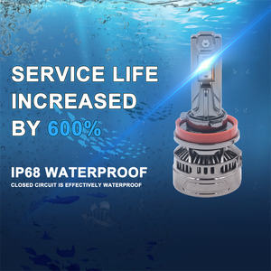 CAR-REFINE 160W 16000LM X5P K5C Bombilla de faro LED Canbus 6000K H1 <span class=keywords><strong>H3</strong></span> H4 H7 H8 H11 9005 HB4 Luces Led Auto H4 Faros antiniebla para automóviles - Product Image 6