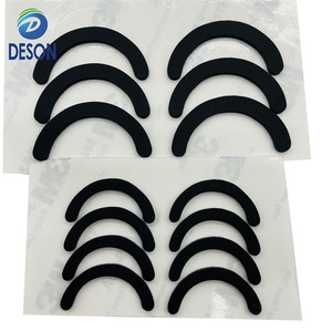 แผ่นยางซิลิโคนแพลตตินัมเหลวกันน้ำกันลื่น Deson02แผ่นรองประตูเก้าอี้กันชนแผ่นรองเท้าเศษฉาบ - Product Image 1