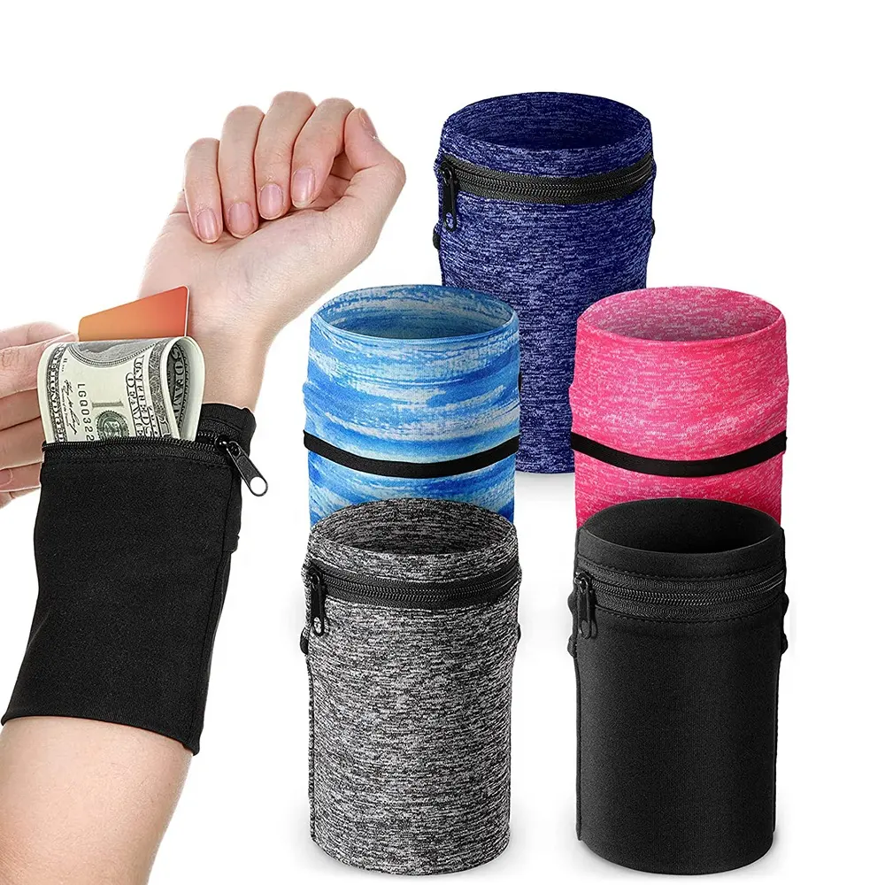 Sports Arm Bag Running Elastic Band Arm Cover Unisex Mobile Phone Holder Outdoor Gym Bag Accessories