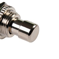 Interrupteur à bouton-poussoir en métal 12 mm avec interrupteur à bouton momentané 1NO Rest