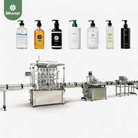 Machine de remplissage automatique de haute précision pour liquides de lavage, shampoings, savons et cosmétiques en bouteille